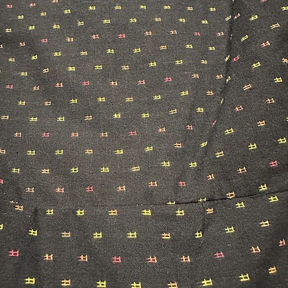 ModCloth Dress Blue Retro Full VNeck Sleeveless Pockets Fit & Flare Maxi Size 14 - Picture 11 of 14